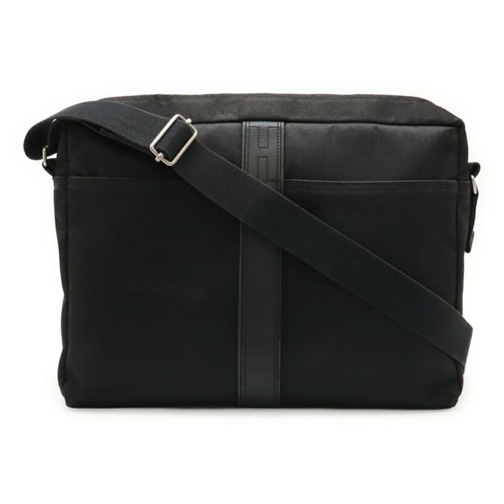 Hermes Acapulco MM Nylon Leather Shoulder Bag